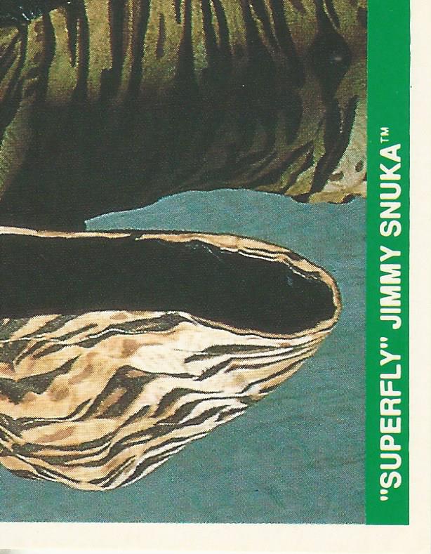 WWF Merlin Sticker Collection 1990 Jimmy Snuka #128