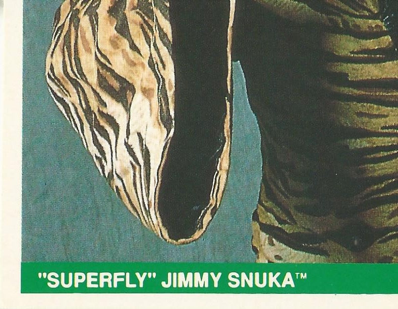 WWF Merlin Sticker Collection 1990 Jimmy Snuka #128