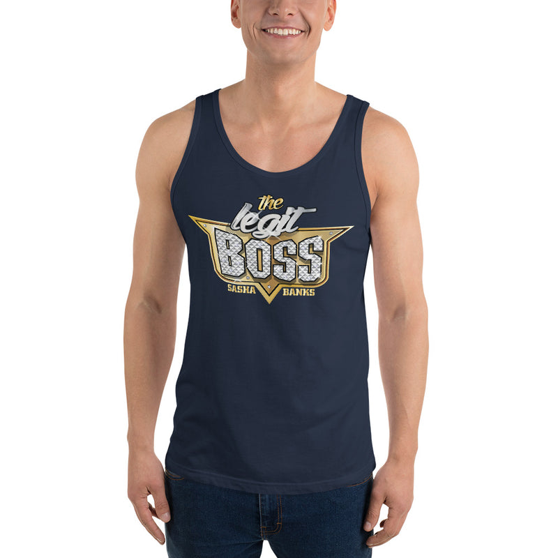 Sasha Banks "The Legit Boss" Unisex Tank Top