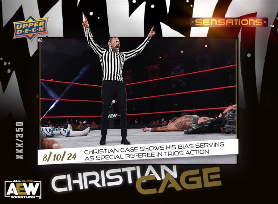 8/10/24 – Christian Cage – Christian Cage Shows HIS Bias Serving AS Special Referee in Trios Action