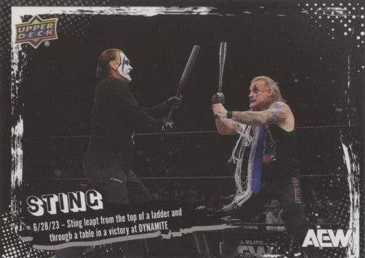 6/28/23 – Sting Leapt From the Top of a Ladder and Through a Table in a Victory at Dynamite