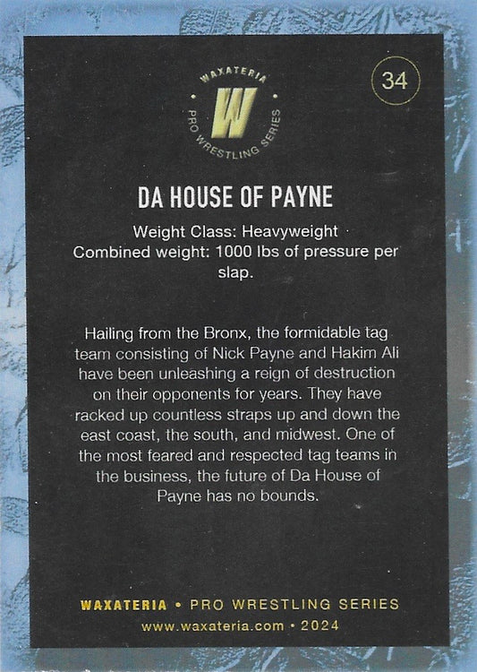 DA House of Payne trading card PW Catalog