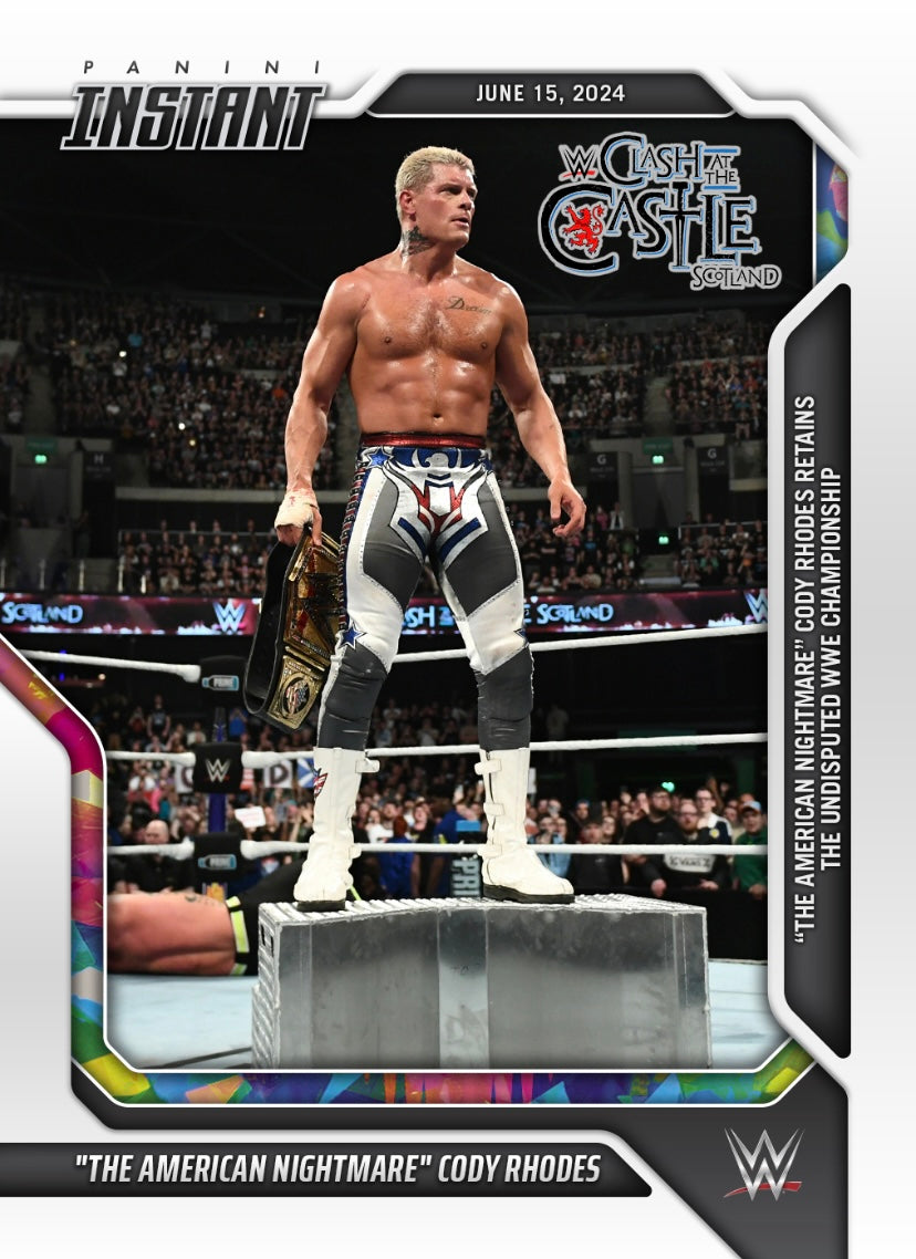 “The American Nightmare” Cody Rhodes – “the American Nightmare” Cody Rhodes Retains the Undisputed WWE Championship