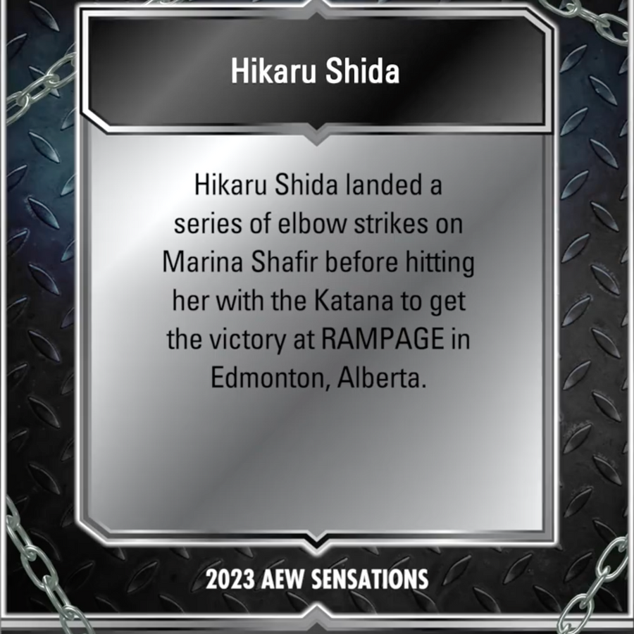 7/7/23 – Hikaru Shida – Hikaru Shida Earns the Win Over Marina Shafir