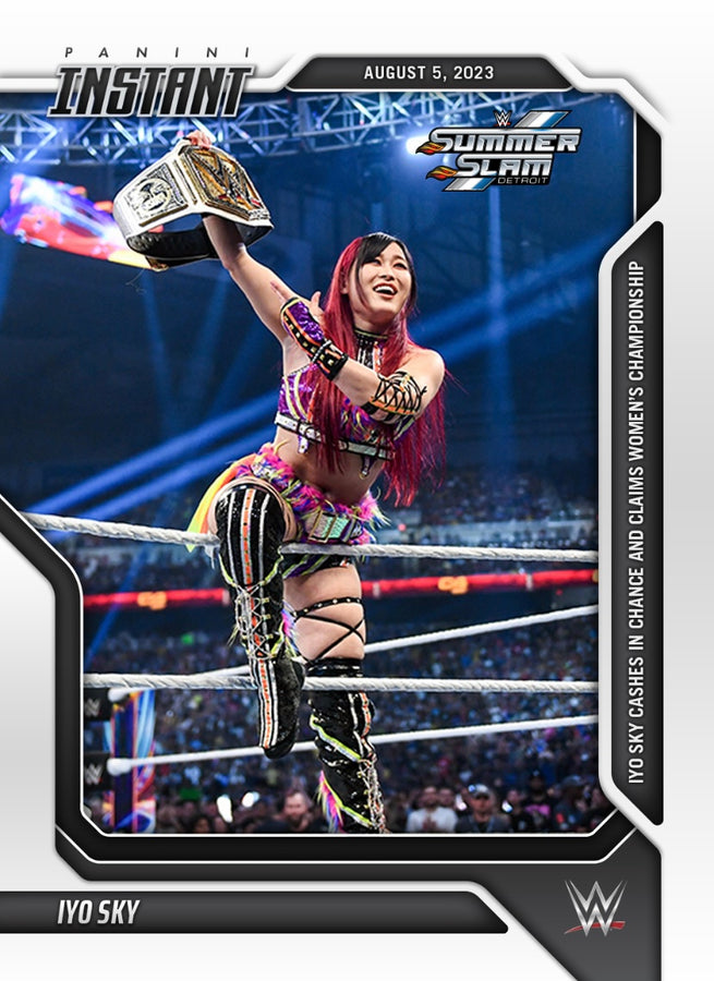 IYO SKY – IYO SKY Cashes in Chance and Claims Women’s Championship trading card PW Catalog
