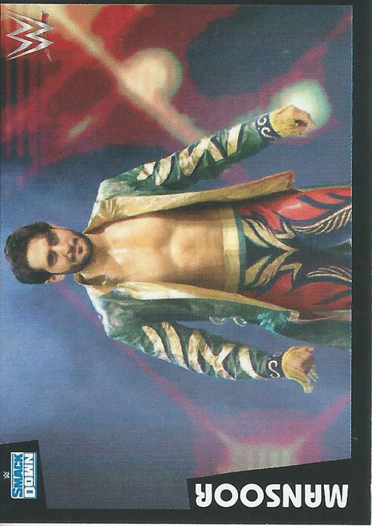 WWE Panini 2022 Sticker Collection Mansoor #129