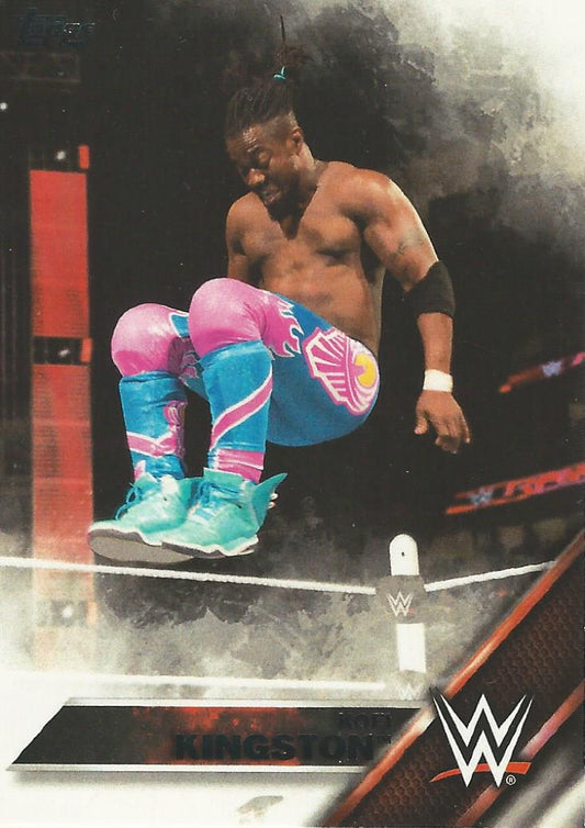 WWE Topps Then Now Forever 2016 Kofi Kingston #129