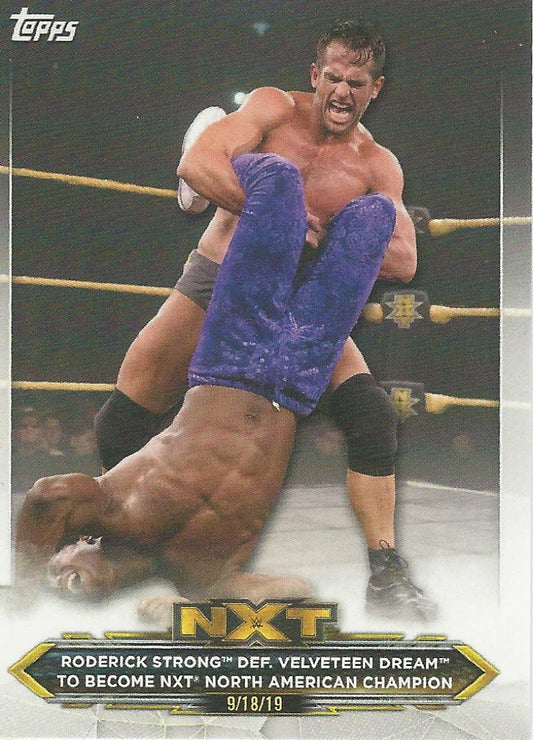 WWE Topps NXT 2020 Roderick Strong #29