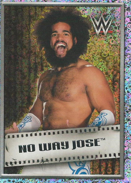 WWE Topps 2018 Stickers No Way Jose Foil #129