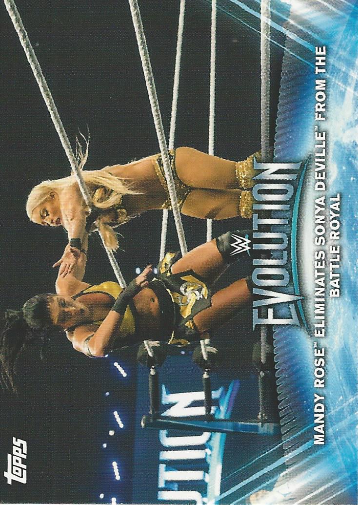 WWE Topps Women Division 2019 Mandy Rose WE5 trading card PW Catalog