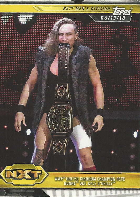 WWE Topps NXT 2019 Pete Dunne #29