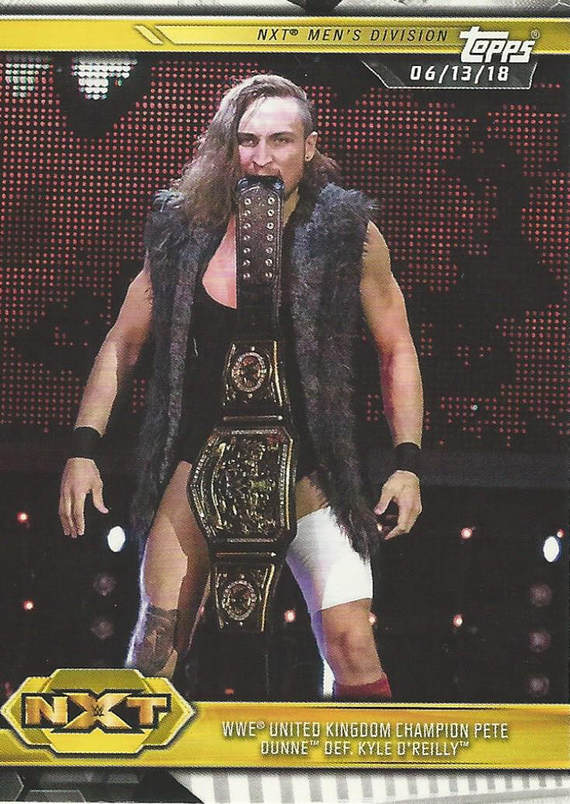 WWE Topps NXT 2019 Pete Dunne #29