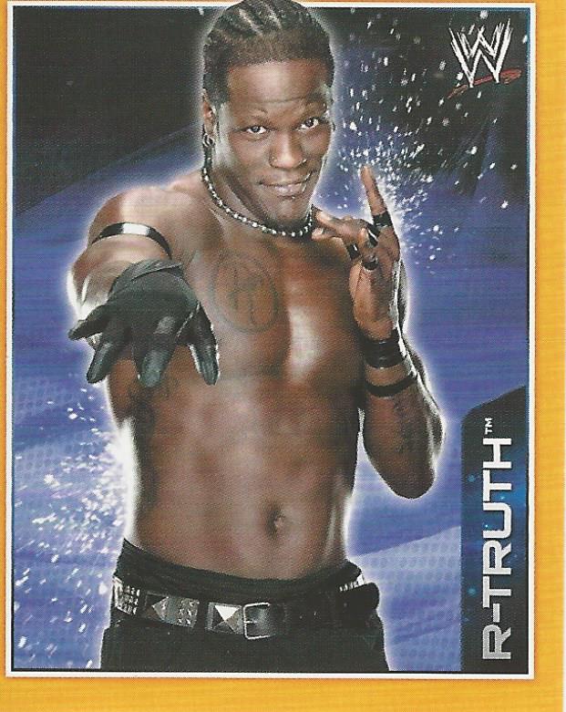 WWE Topps A-Z Sticker Collection 2014 R-Truth #129