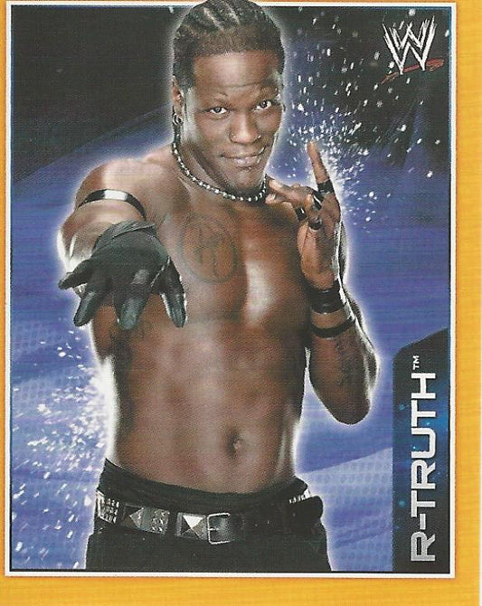 WWE Topps A-Z Sticker Collection 2014 R-Truth #129