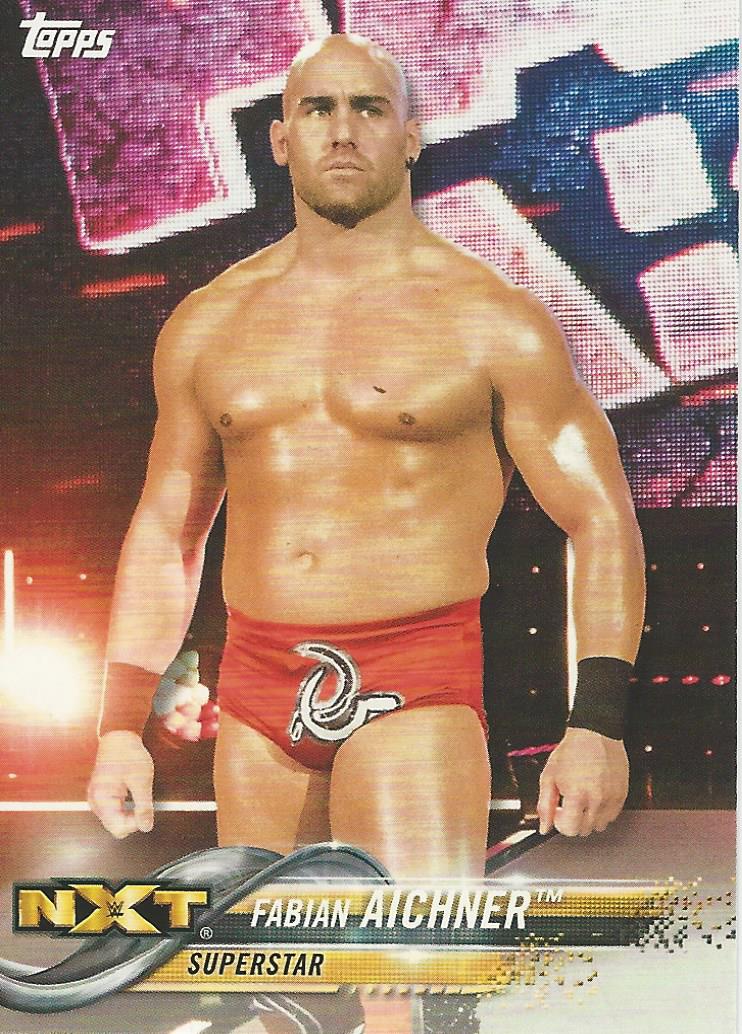 WWE Topps Then Now Forever 2018 Fabian Aichner #129