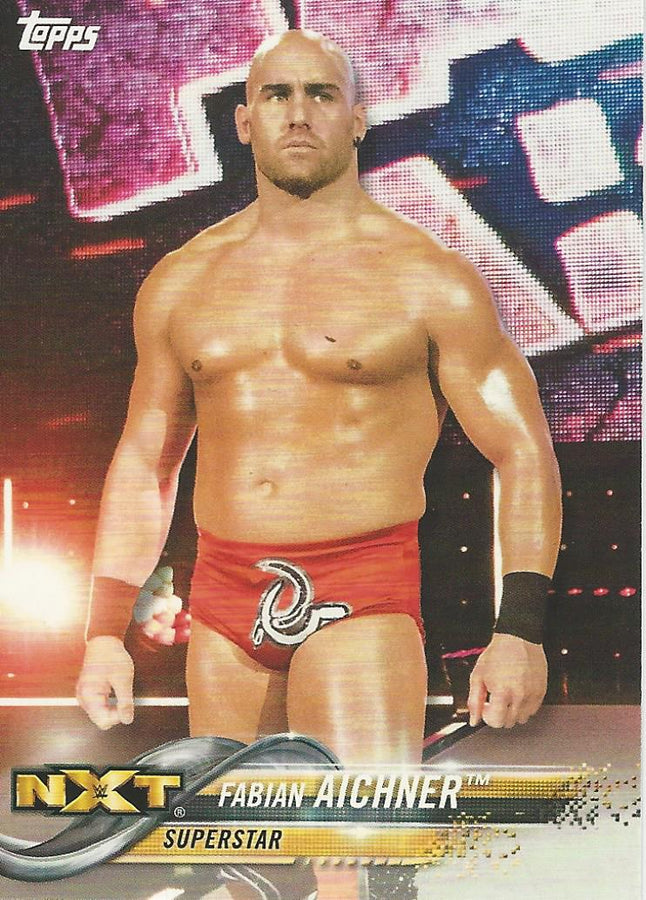 WWE Topps Then Now Forever 2018 Fabian Aichner #129