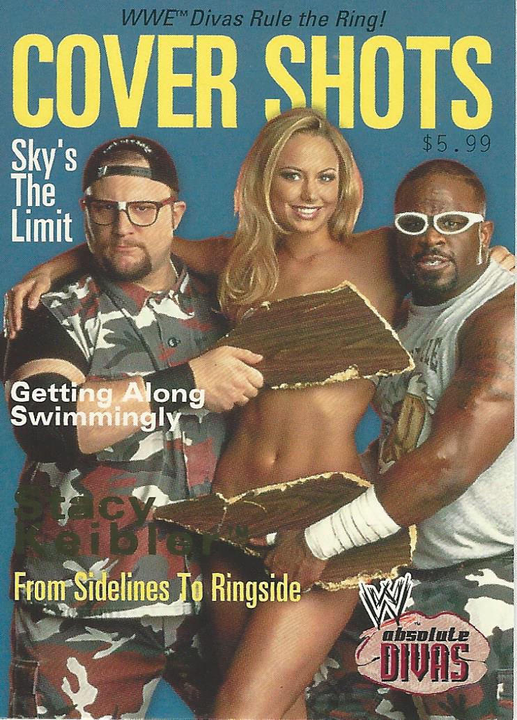WWE Fleer Absolute Divas 2002 CS 5 of 10 Stacy Keibler trading card PW Catalog