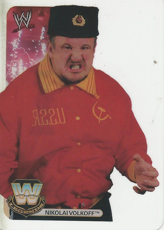 WWE Edibas Lamincards 2008 Nikolia Volkoff #129