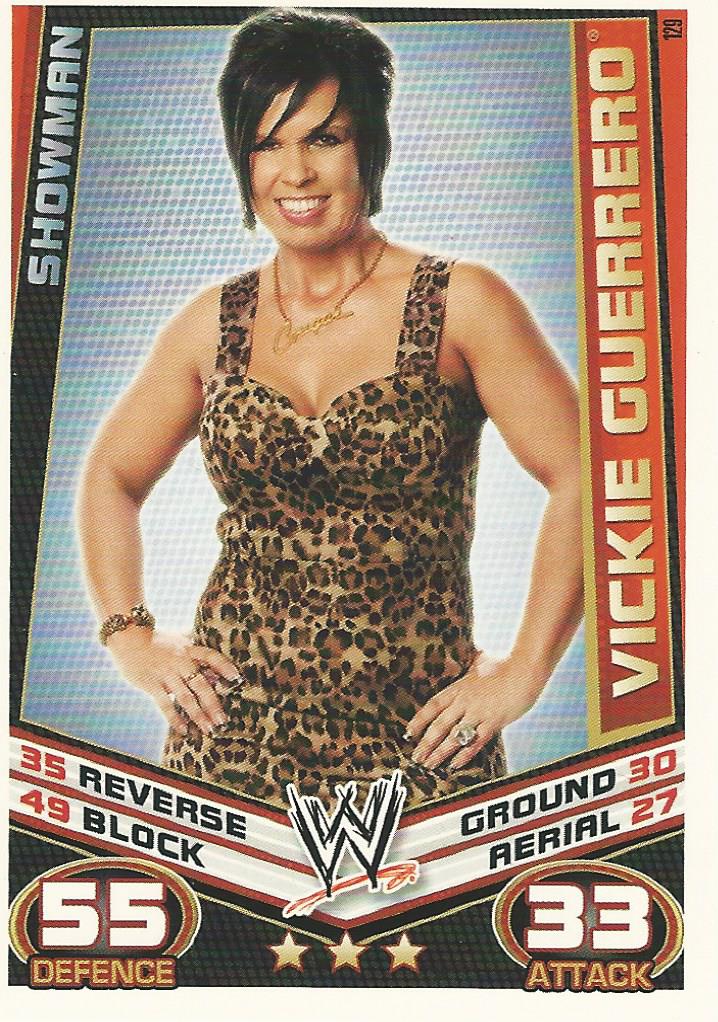 WWE Topps Slam Attax Rebellion 2012 Vickie Guerrero #129