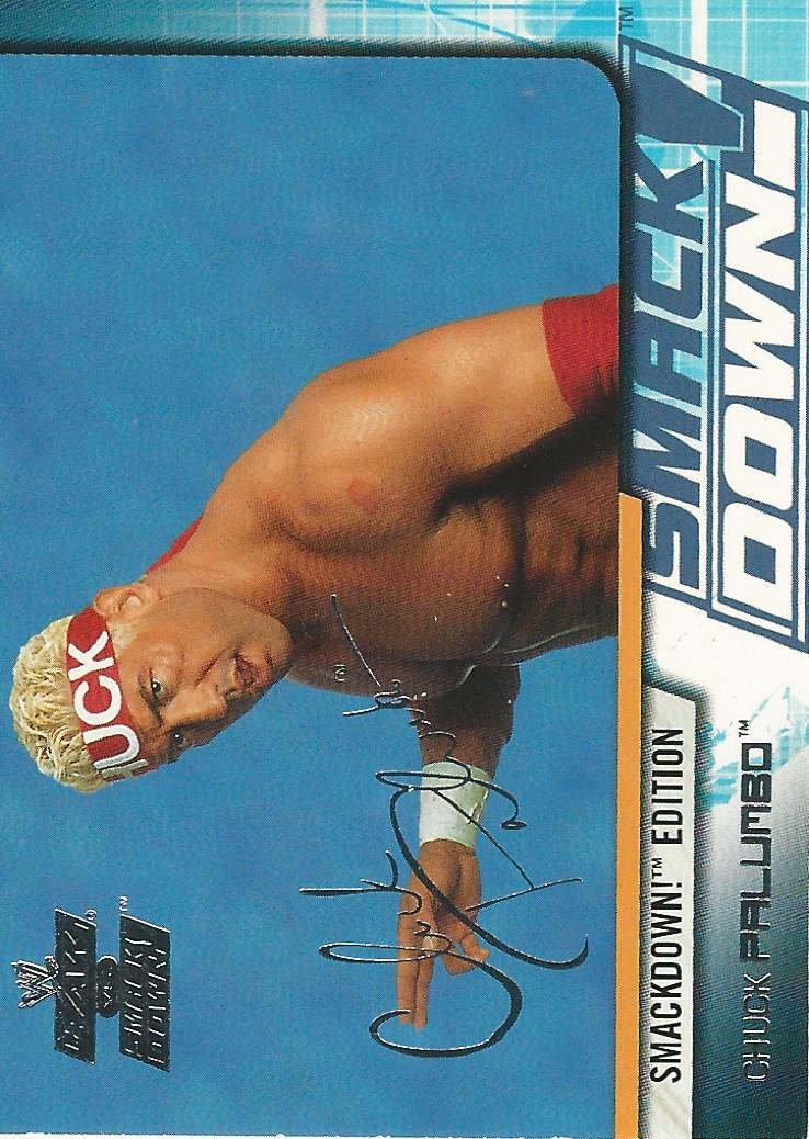 WWE Fleer Raw vs Smackdown 2002 Chuck Palumbo #12