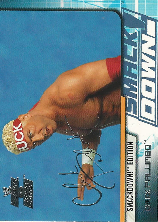WWE Fleer Raw vs Smackdown 2002 Chuck Palumbo #12
