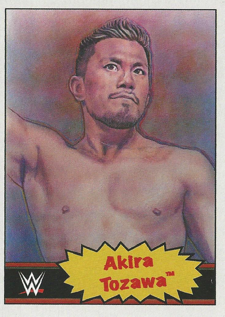 WWE Topps Living Set 2021 Akira Tozawa #12