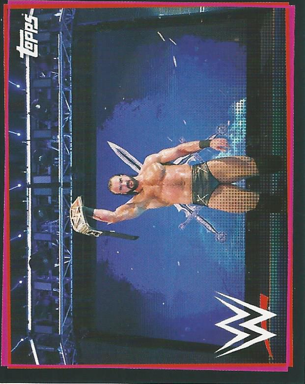 WWE Topps Road to Wrestlemania Stickers 2021 Drew McIntyre #12
