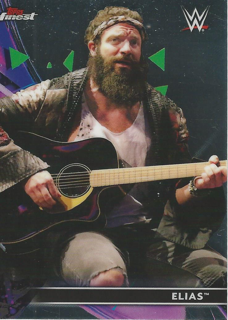 WWE Topps Finest 2021 Elias #12