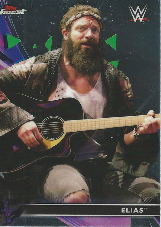 WWE Topps Finest 2021 Elias #12