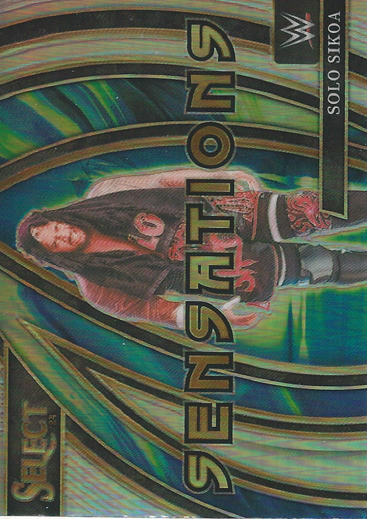 WWE Panini Select 2024 Sensations Solo Sikoa #12
