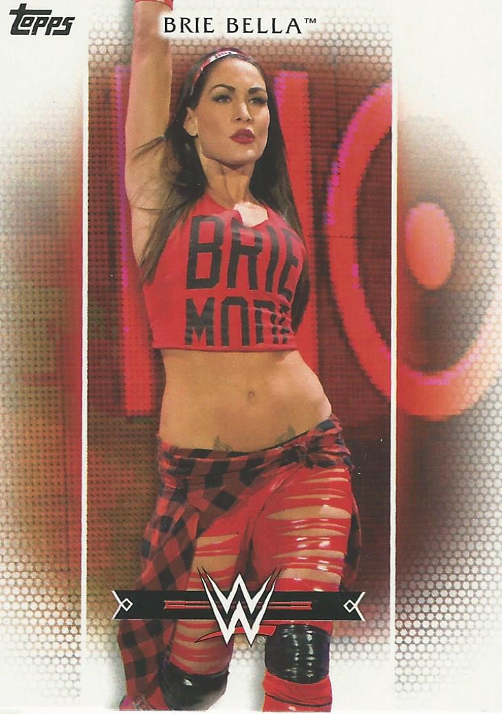 WWE Topps Women Division 2017 Brie Bella R12