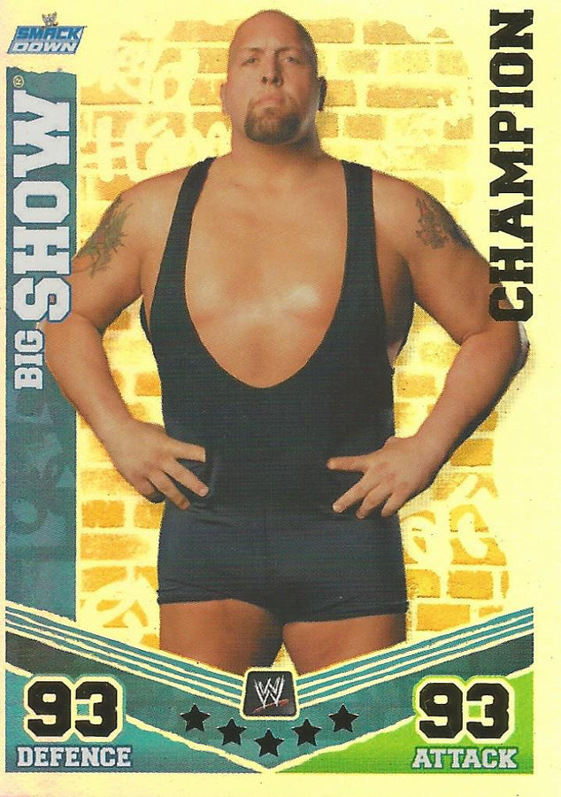 WWE Topps Slam Attax Mayhem 2010 Big Show #12