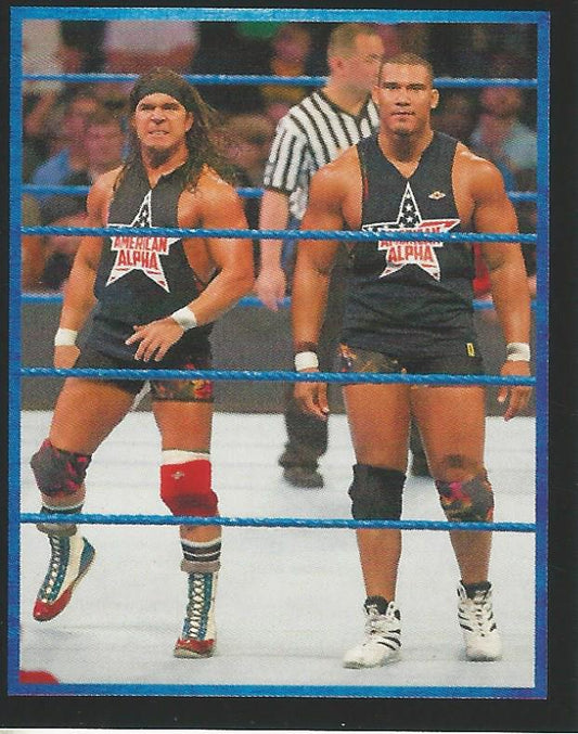 WWE Topps Stickers 2017 Chad Gable and Jason Jordan #12