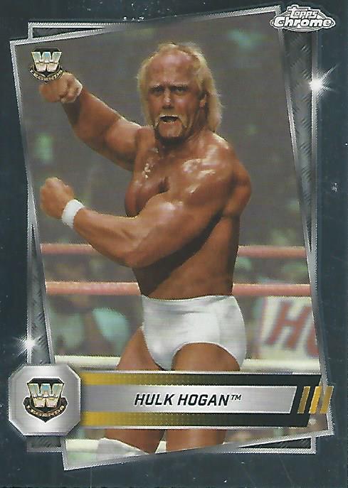 WWE Topps Chrome 2025 Trading Cards Hulk Hogan No.12 PW Catalog