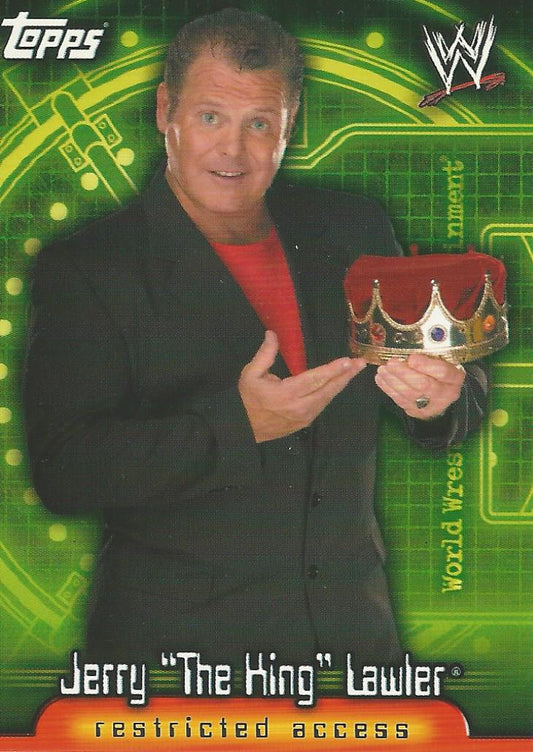 WWE Topps Insider 2006 Jerry Lawler #12