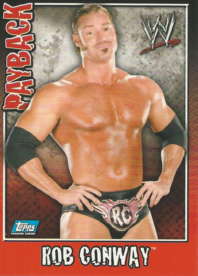 WWE Topps Payback 2006 Rob Conway #12
