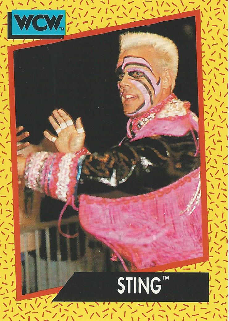 WCW Impel 1991 Sting #12