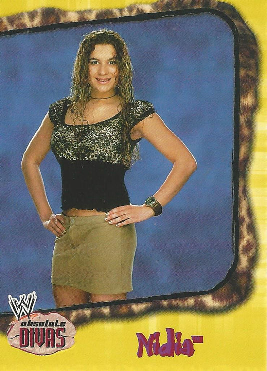 WWE Fleer Absolute Divas 2002 Nidia #12