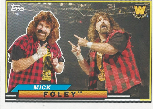 WWE Topps Heritage 2018 Mick Foley BL34