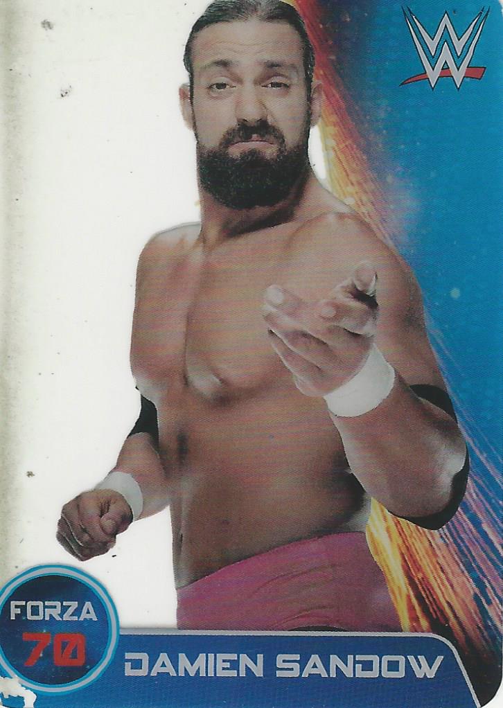 WWE Edibas Lamincards 2014 Damien Sandow #12