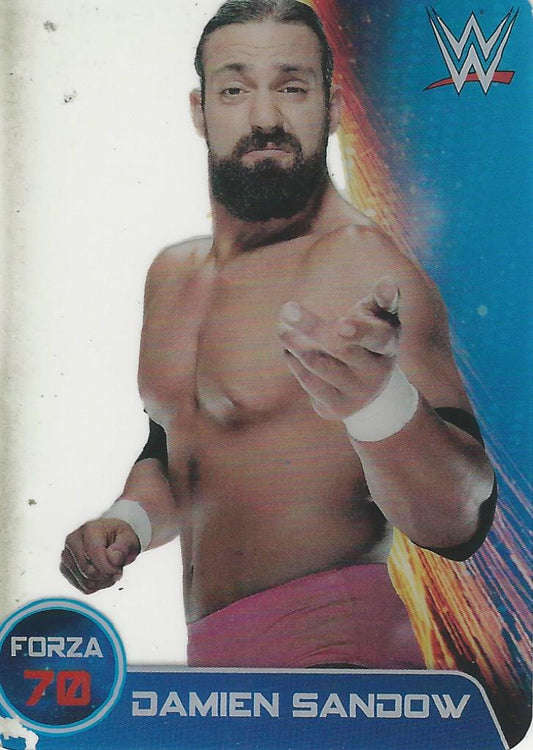 WWE Edibas Lamincards 2014 Damien Sandow #12