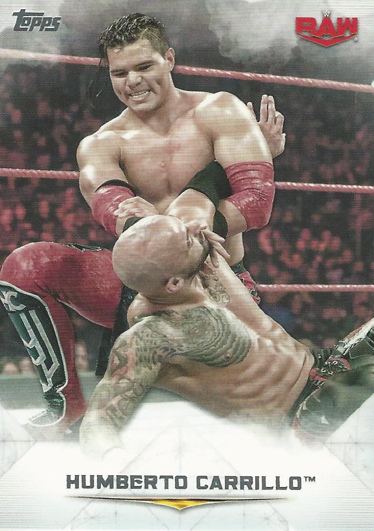 WWE Topps Undisputed 2020 Humberto Carrillo #12