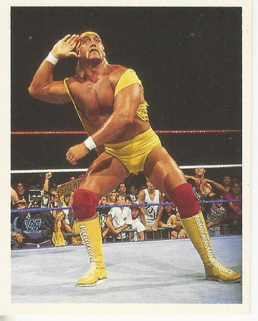 WWF Merlin Stickers 1992 Hulk Hogan #12