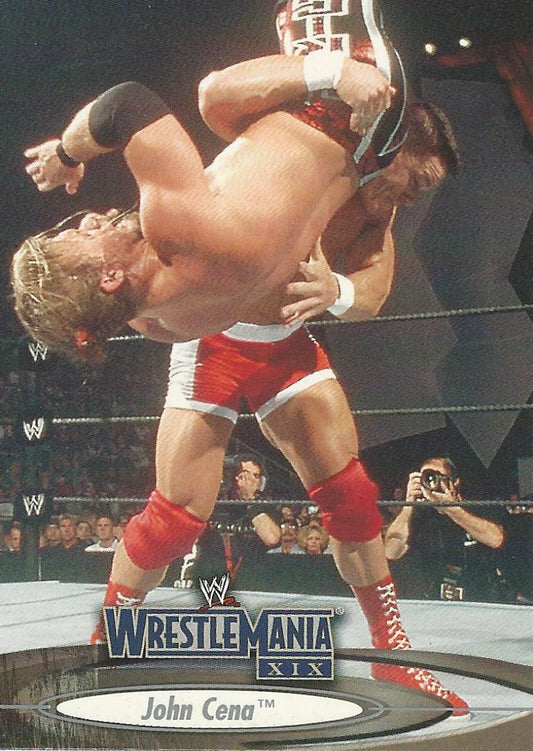 WWE Fleer Wrestlemania XIX 2003 John Cena #12