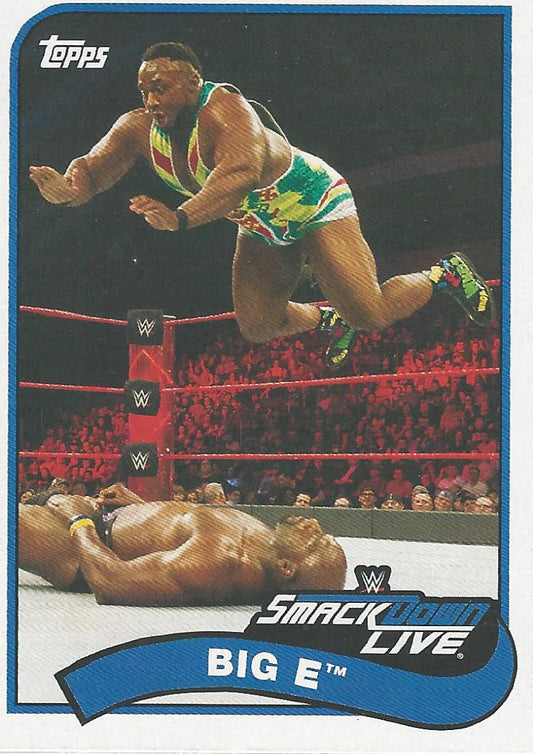 WWE Topps Heritage 2018 Big E #12