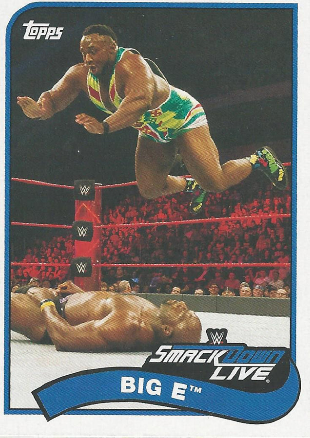 WWE Topps Heritage 2018 Big E #12