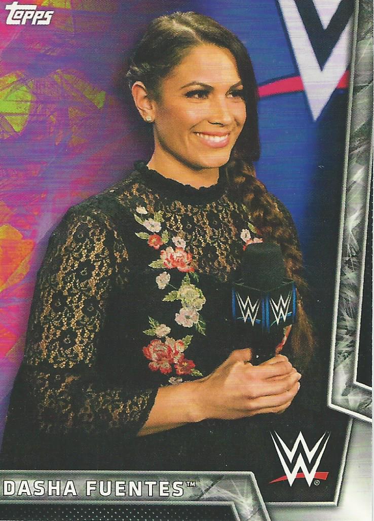 WWE Topps Women Division 2018 Dasha Fuentes #12