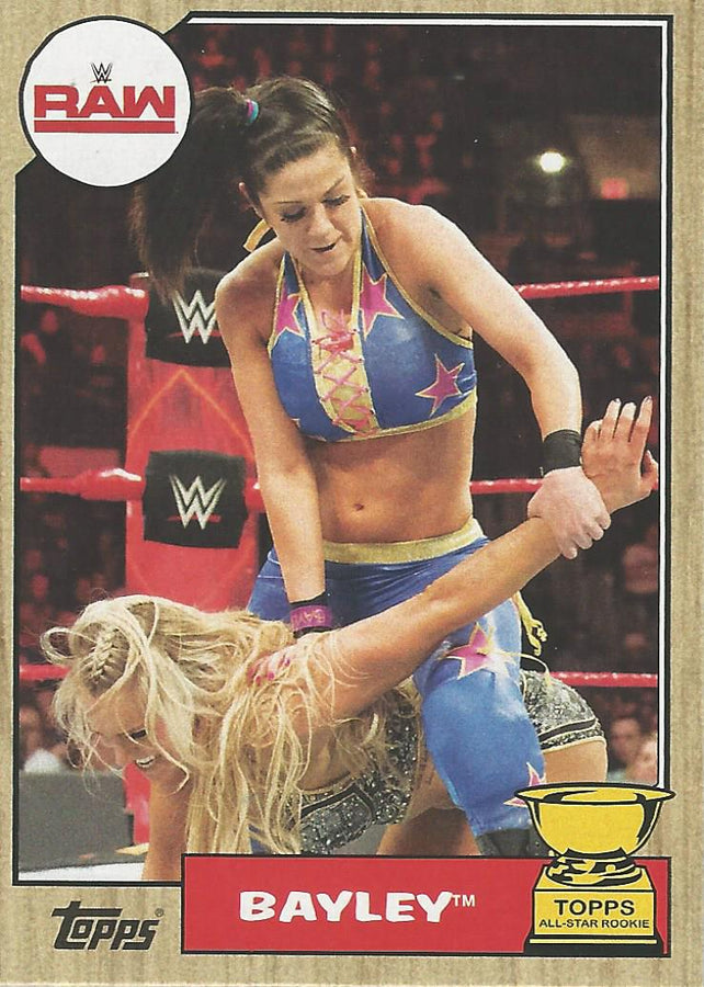 WWE Topps Heritage 2017 Bayley #12