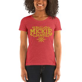 Mickie James "The Ballad of Mickie James" Women's Tri-Blend T-shirt