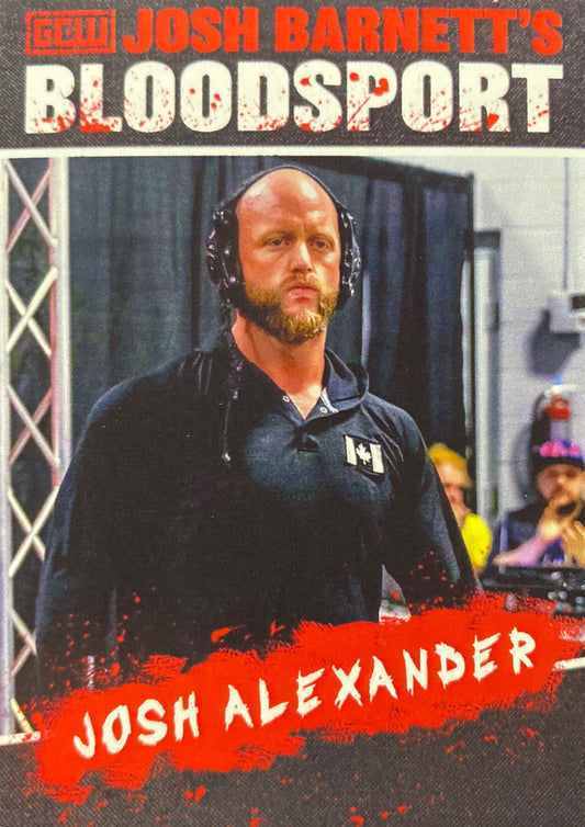 Josh Alexander trading card PW Catalog